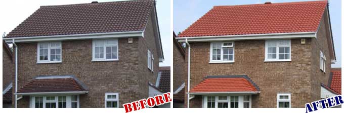 Before & After Roof Renovation